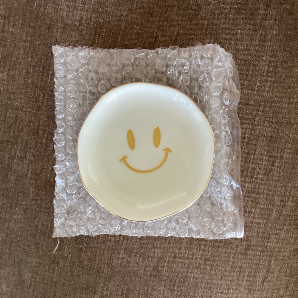 Smiley Face Jewelry Tray